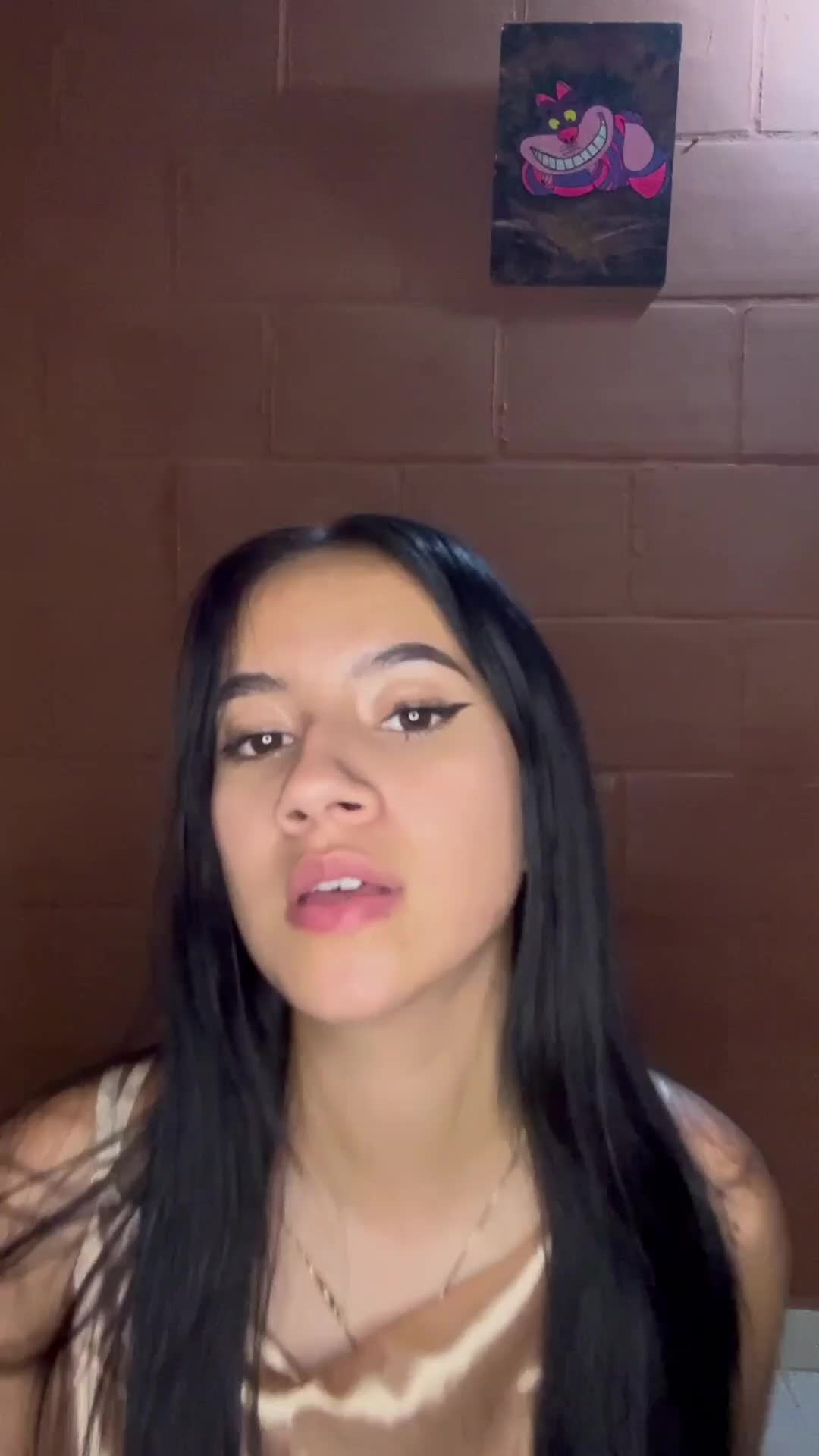 Would you rather finish on my innocent face or my mouth? - free porn video