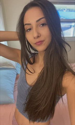 Adorable Lounging Girl - free porn video