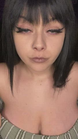I love going braless in this outfit - free porn video