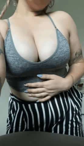 my tits can get so heavy… could you help me hold them up? - free porn video