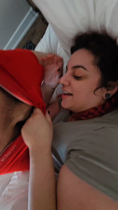 True happiness across her face - free porn video