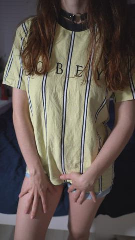 Let me bounce my natural tits for you <3 - free porn video