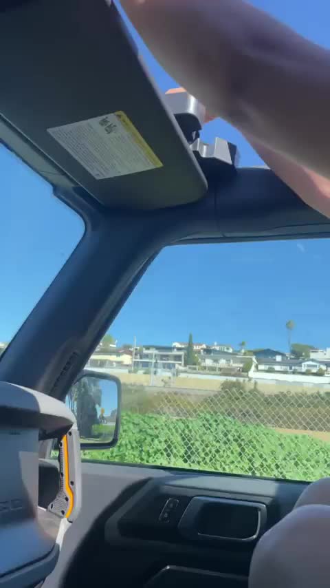 Love popping my head out of the sunroof! ;) - free porn video