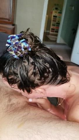 Giving some excellent sloppy top (OC) - free porn video