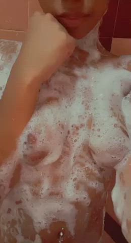 Thought these bubbles looked good on me, decided to share 🫣❤️ - free porn video
