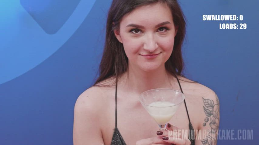 30 loads swallowed at once - free porn video