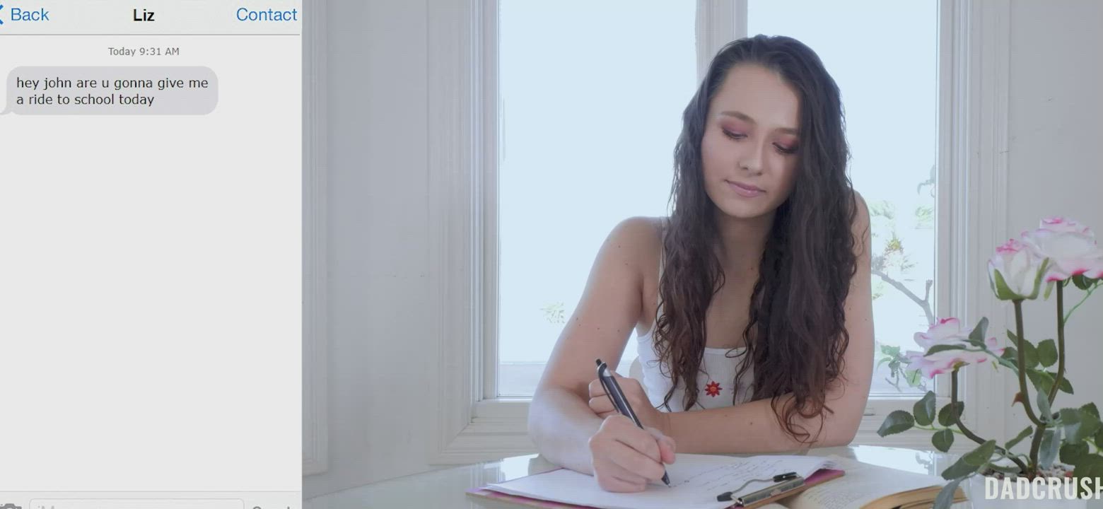 Liz learns to keep a special secret with her stepdad (Part 2 of 2) - free porn video