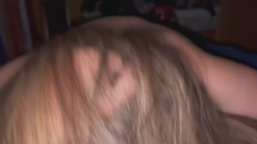 Husbands friend forcing my head down. - free porn video