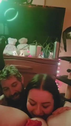 Early Birthday gift from these two - free porn video
