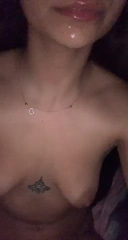 All natural protein facials 😈 - free porn video