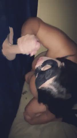 Glory hole facial - free porn video