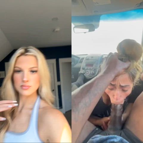 You know this blonde belongs to BBC Gooner just accept it and keep pumping - free porn video