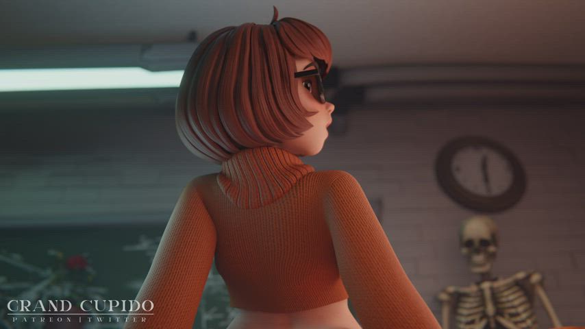 Adult Velma Dinkley Riding Dildo Anal Public [Scooby-Doo] (Grand Cupido) - free porn video