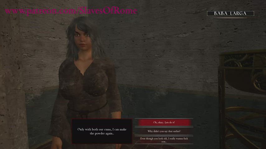 [Slaves of Rome] Helping the Witch with a Sex Ritual - free porn video