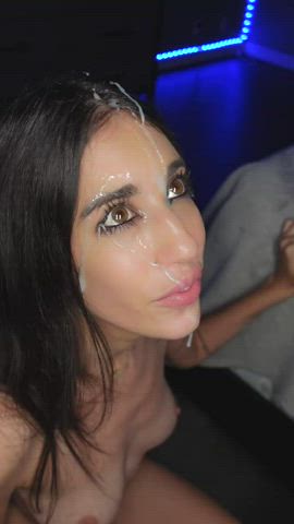 Dripping cum off my face 🤤 - free porn video