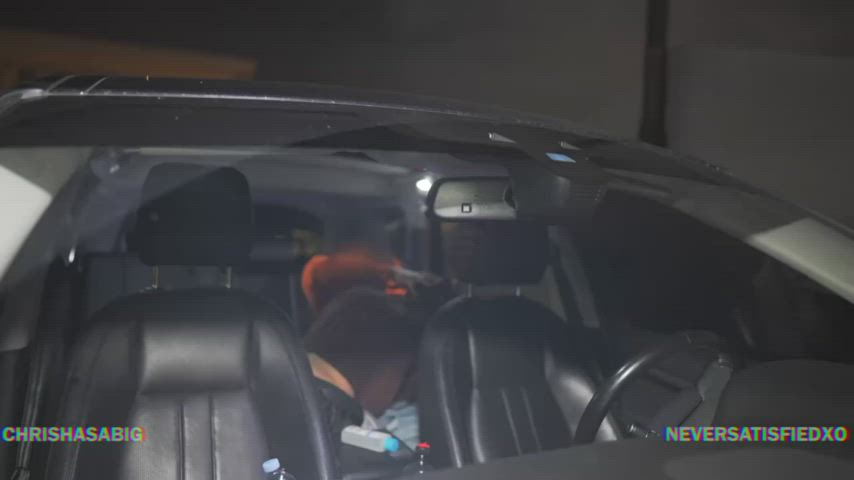 A peeping tom caught us having fun in the backseat - free porn video