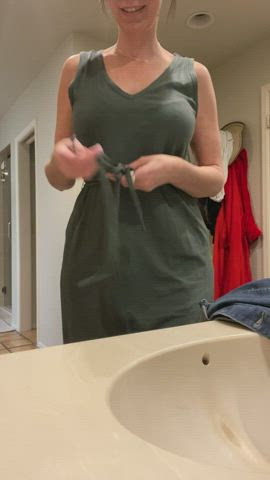 Imagine how big my boobs would be filled with milk... - free porn video