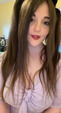 Let me bounce my boobs on your face ;3 [oc] - free porn video