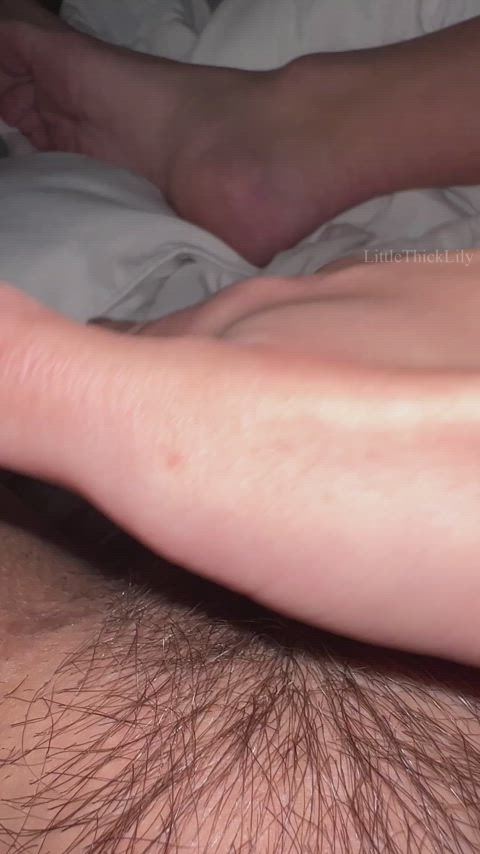 my pussy is wet and hairy, just the way you like :) - free porn video