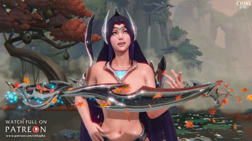 Irelia's blowJob (Chikipiko)[League of Legends] - free porn video