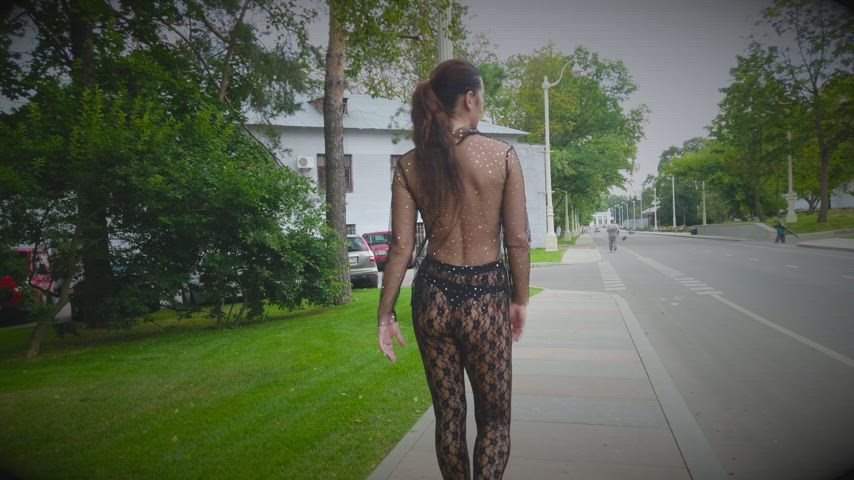 Ass Flashing Public Tits Porn GIF by sweetalise - free porn video