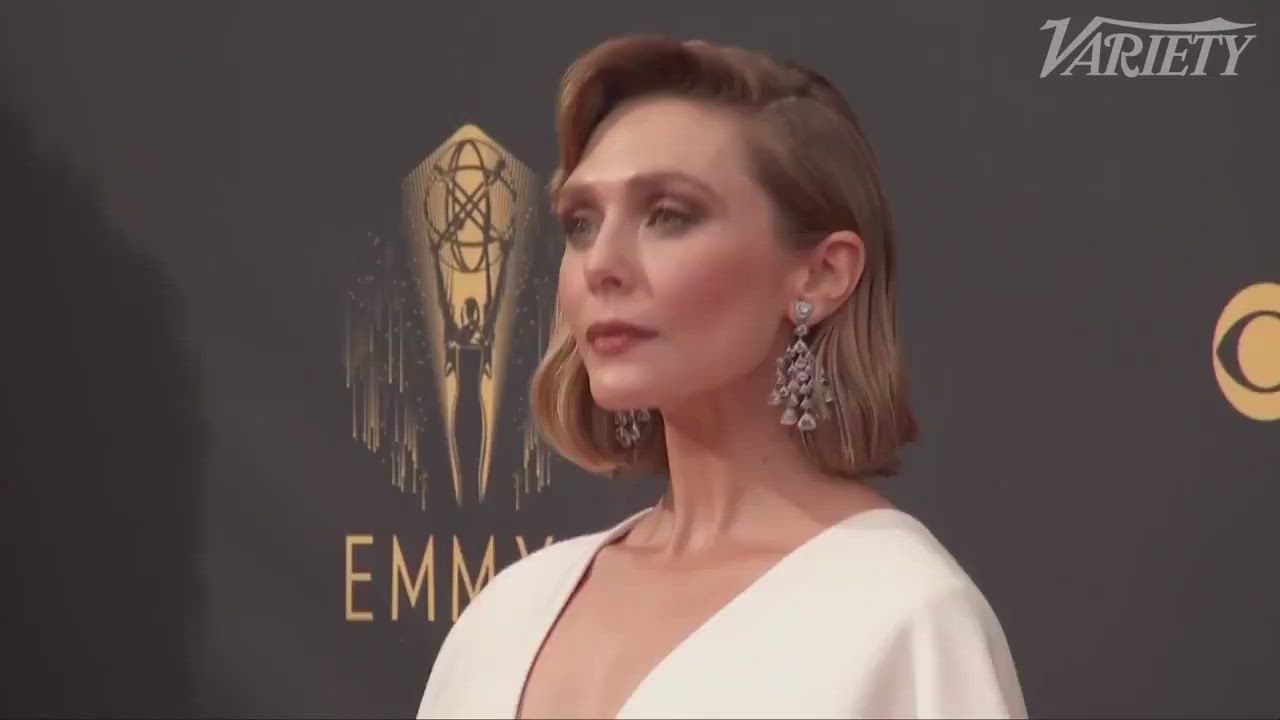 Elizabeth Olsen at the 2021 Emmys - free porn video