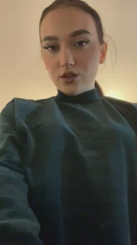 Could you handle me if I do this randomly when we're chilling? :P - free porn video