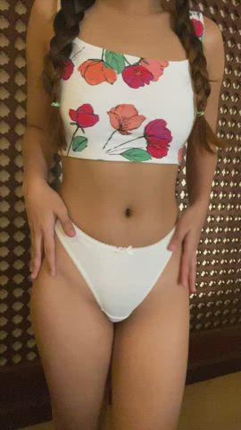Are my tits too little? 😢 - free porn video