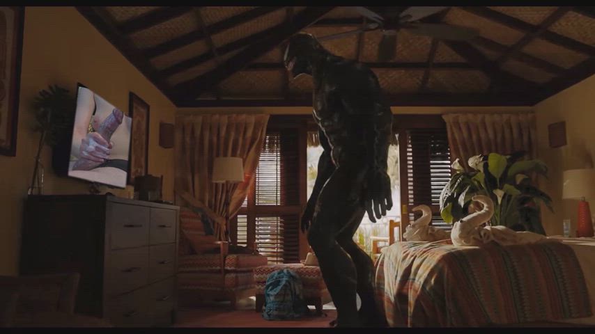 Even Venom wants this handjob. - free porn video
