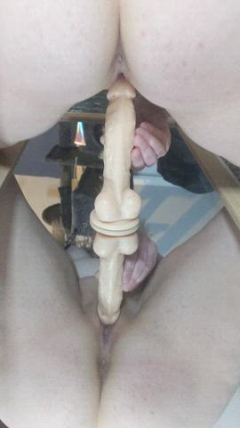Husband is out so I am practicing - free porn video