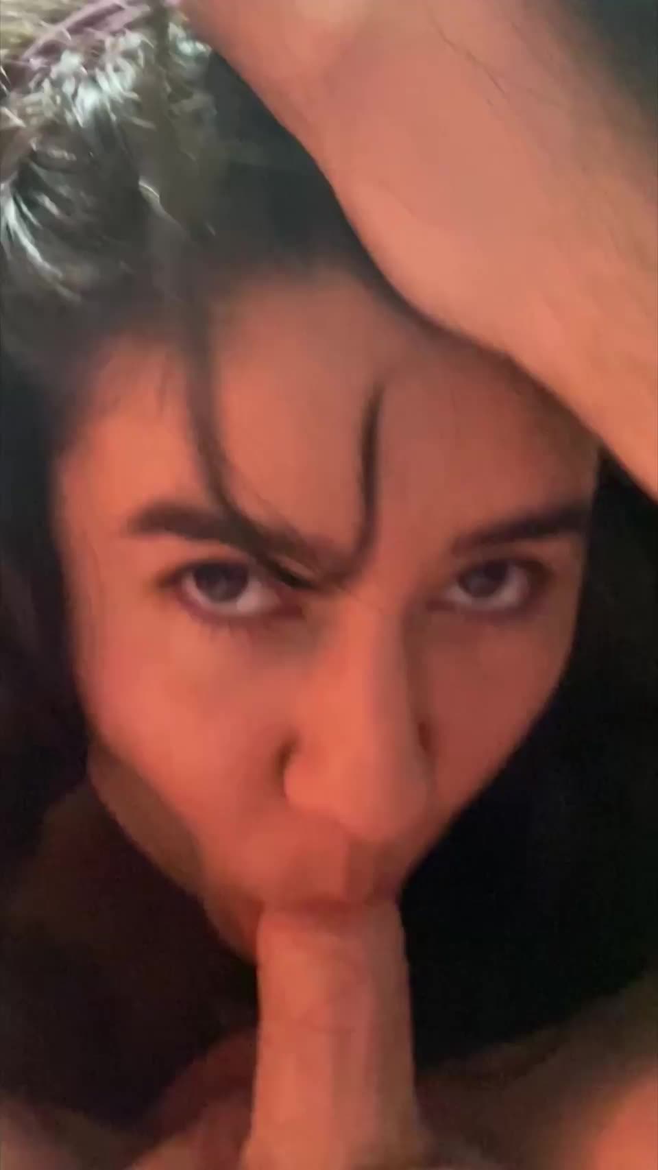 I love when it hits deep enough to make my eyes roll back - free porn video