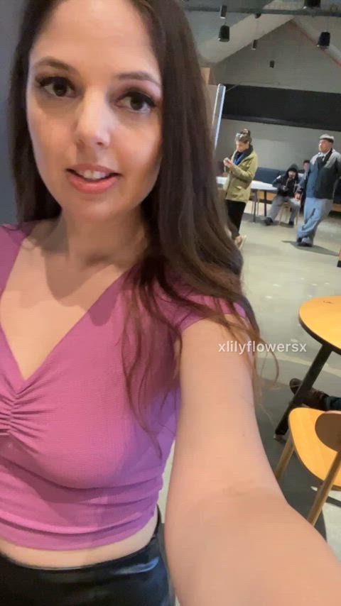 Good moms don’t wear bras during errands - free porn video