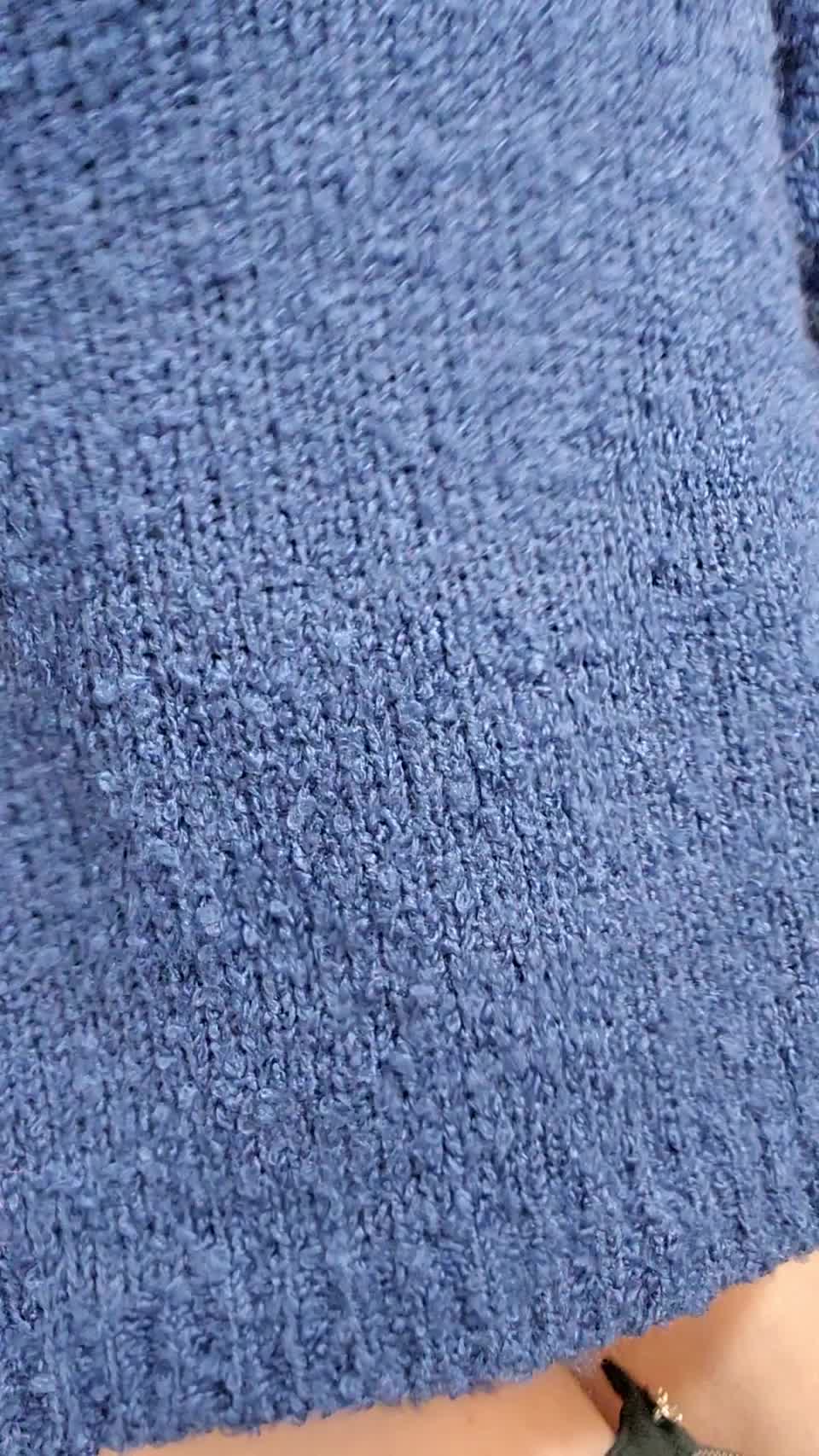 What’s behind my sweater? - free porn video