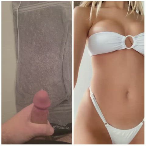 Always in search of more tight tummy perky bikini sluts to pump my cumcannon to - free porn video