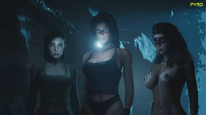 Lara's Magical Growth I (PYRO) [Tomb Raider] - free porn video