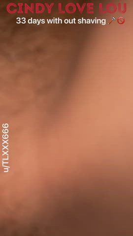 33 days with out shaving 😘 shall I keep growing for you guys? ❤️ - free porn video