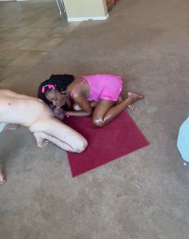 who just wakes up and puts a big hard white dick in their mouth. do i have problems - free porn video