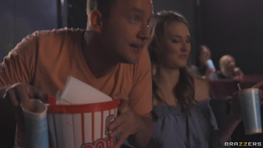 Public Theatre Sneaking Sucking - free porn video