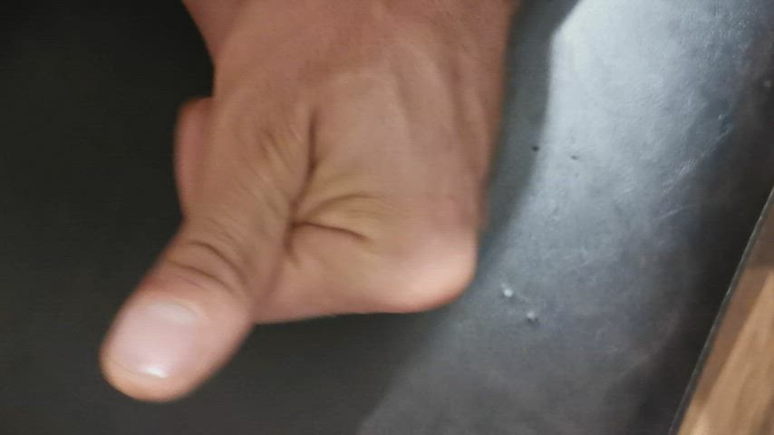 After three days of edging I cant take it aney more. Ruined orgasm in my hand and eat delicious cum. - free porn video