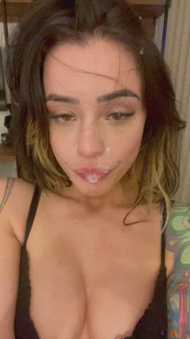A healthy organic snack to start my day ;) - free porn video
