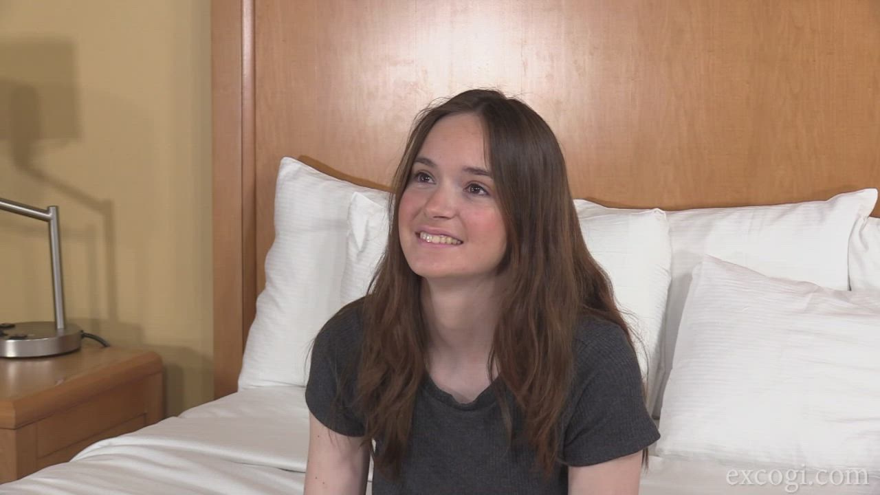 Hazel Moore loving her casting experience - free porn video