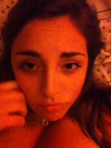 Just Laying In Bed With Her Big Tits - free porn video