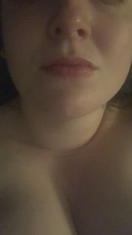Playing with daddy’s cum before I swallow it all - free porn video