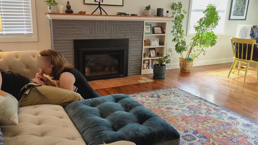 Sucking the coach's cock. - free porn video