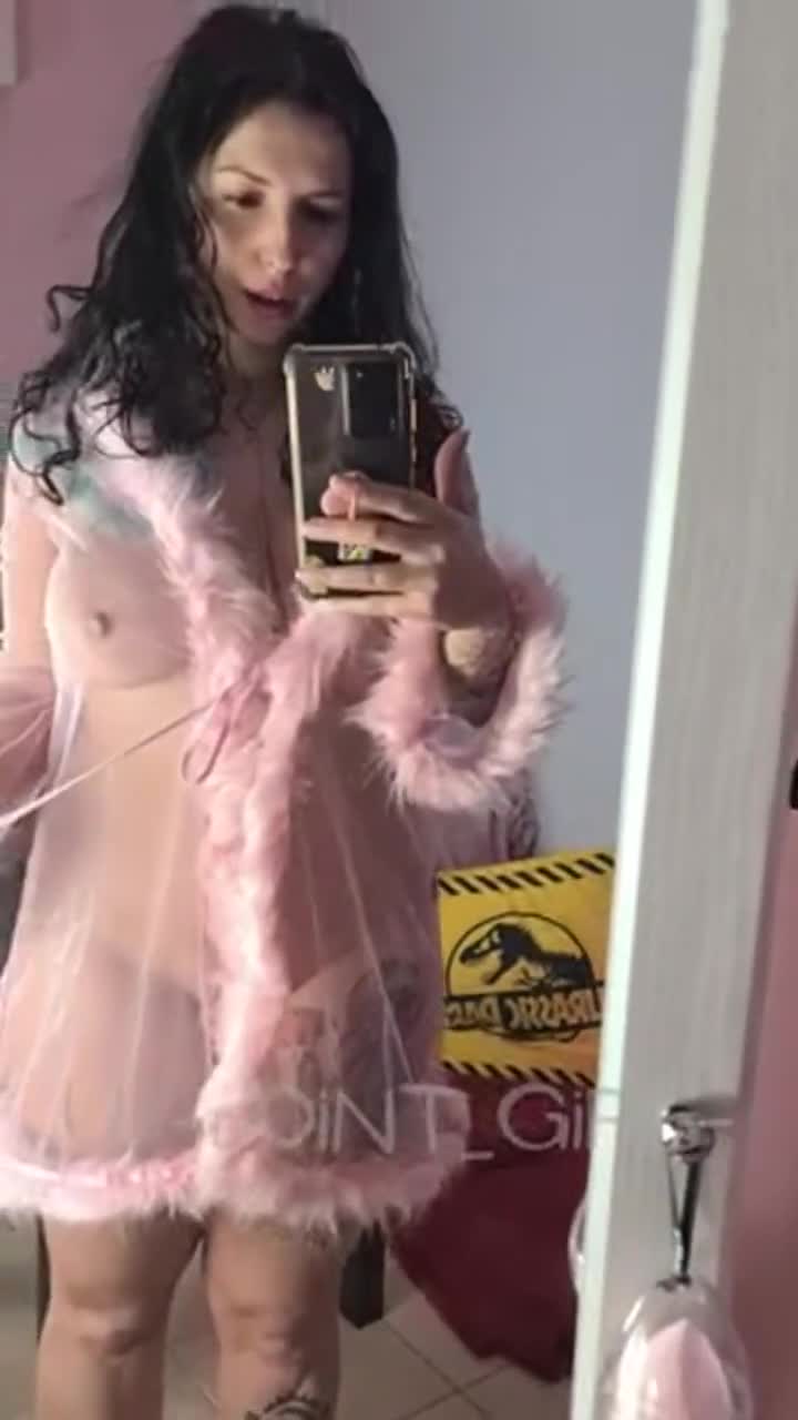 If you're watching me wearing this... you're in trouble (OC) - free porn video