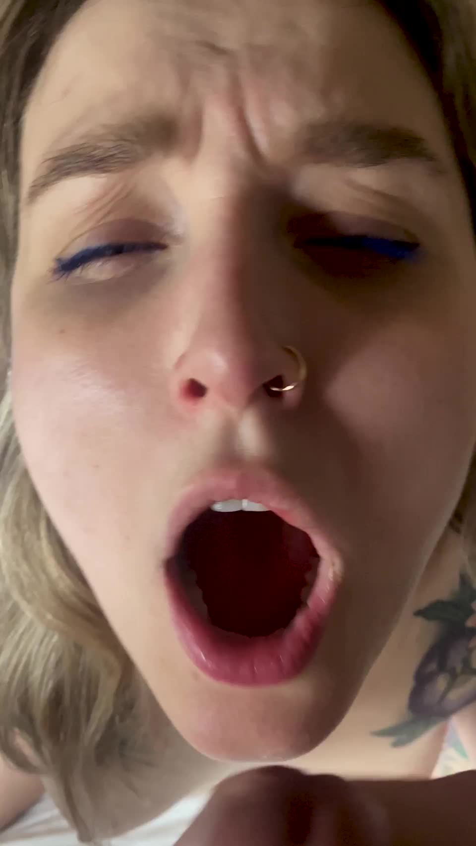 I think this definitely qualifies as a monster facial - free porn video