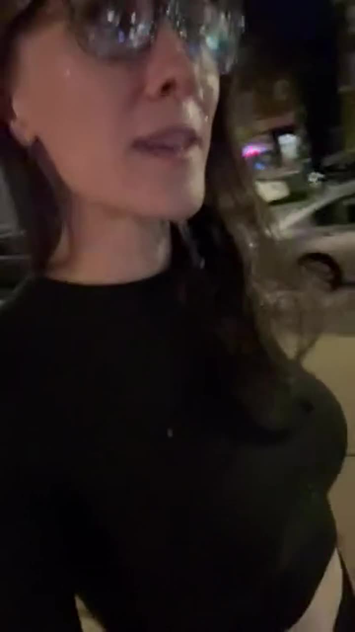 After taking 15 loads on my face, I walked downtown! Cumwalk for this cumslut! - free porn video