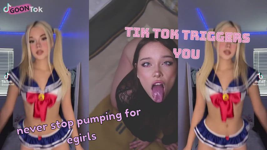 No thoughts, just gooning to e-thots - free porn video