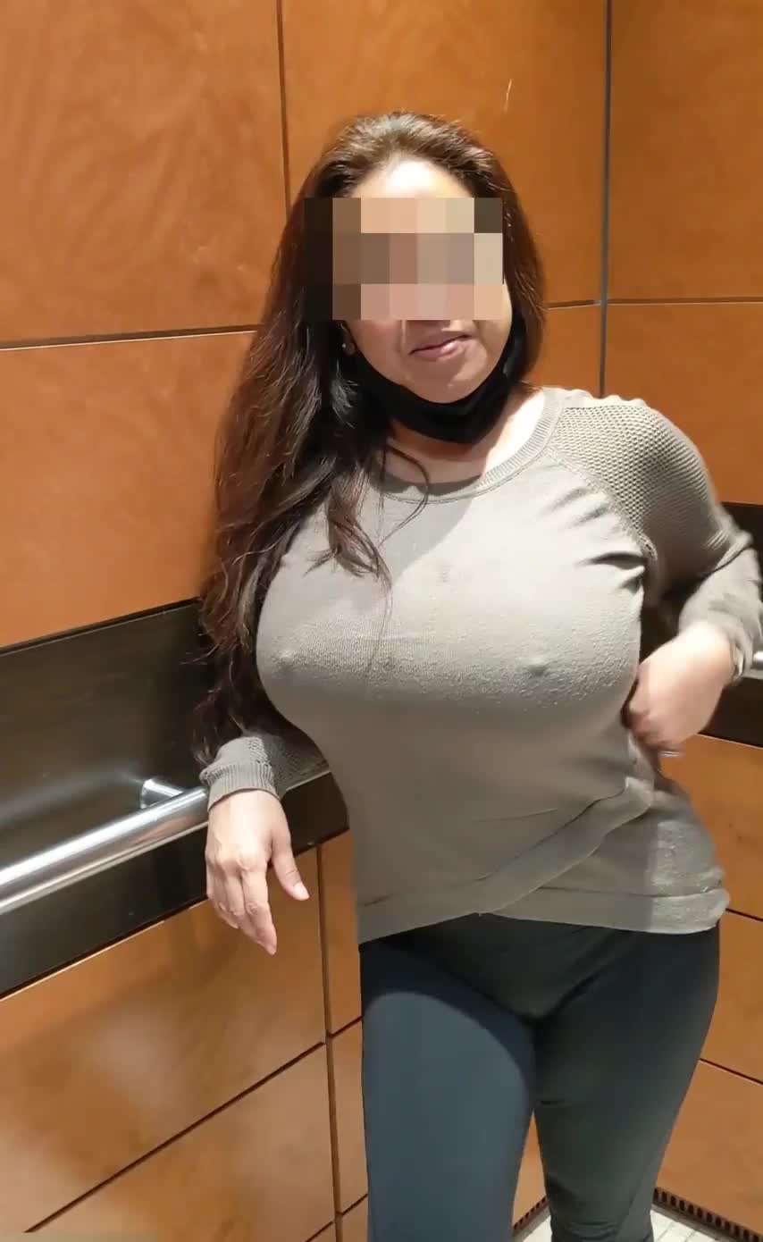 Finally let a male coworker cop a feel after happy hour - free porn video