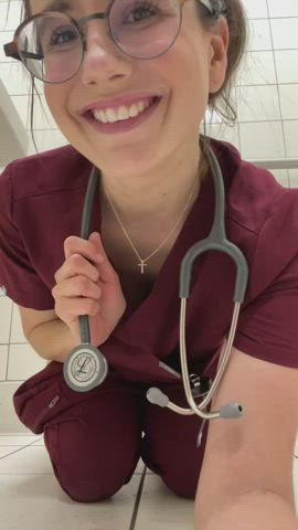 In case you ever wondered what your nurse has up her ass - free porn video